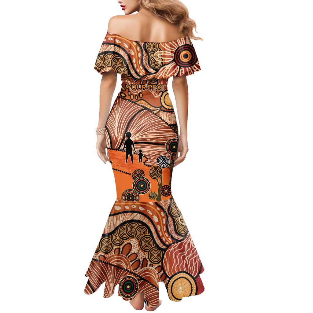 Aboriginal and Torres Strait Islander Children's Day Personalised Mermaid Dress The Next Generation Strong in Culture