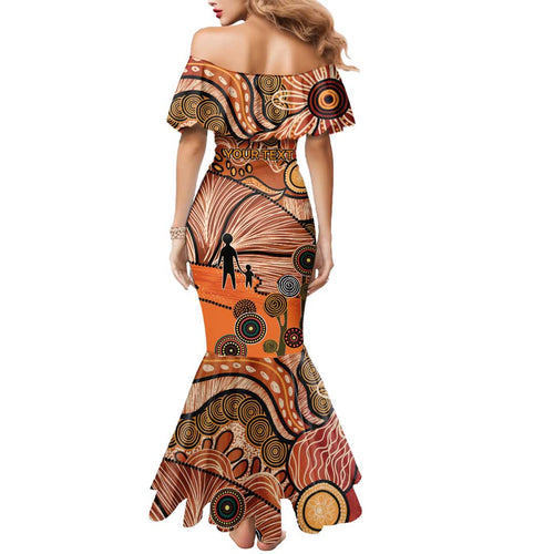 Aboriginal and Torres Strait Islander Children's Day Personalised Mermaid Dress The Next Generation Strong in Culture
