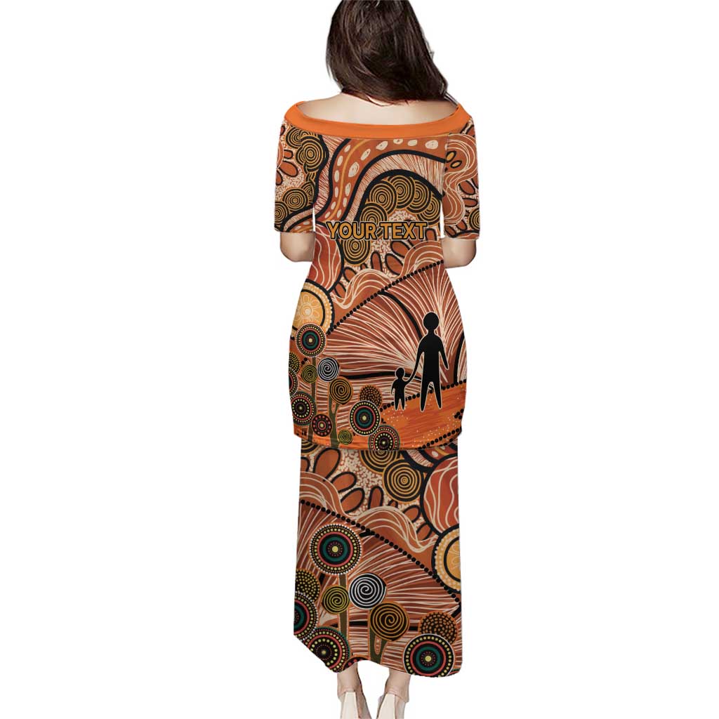 Aboriginal and Torres Strait Islander Children's Day Personalised Puletasi The Next Generation Strong in Culture