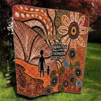 Aboriginal and Torres Strait Islander Children's Day Personalised Quilt The Next Generation Strong in Culture