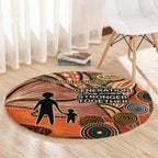 Aboriginal and Torres Strait Islander Children's Day Personalised Round Carpet The Next Generation Strong in Culture