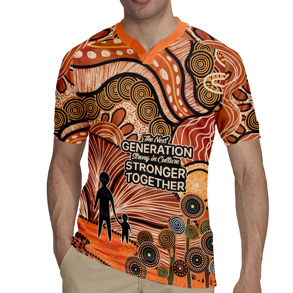 Aboriginal and Torres Strait Islander Children's Day Personalised Rugby Jersey The Next Generation Strong in Culture
