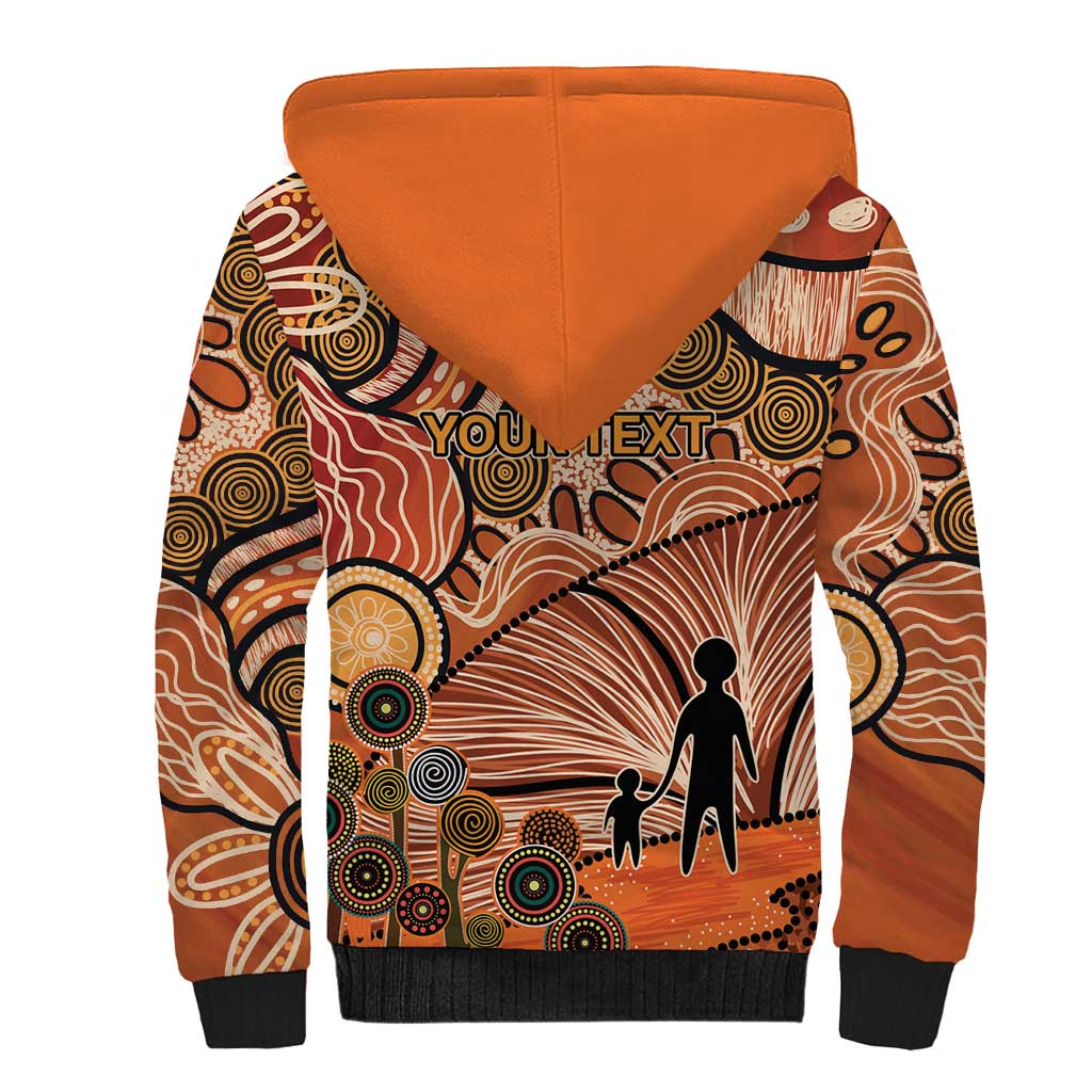 Aboriginal and Torres Strait Islander Children's Day Personalised Sherpa Hoodie The Next Generation Strong in Culture