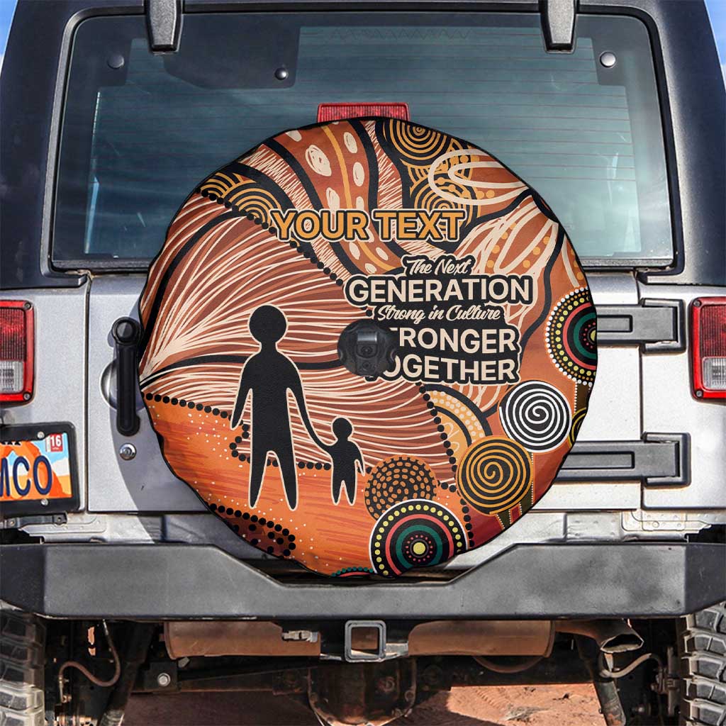 Aboriginal and Torres Strait Islander Children's Day Personalised Spare Tire Cover The Next Generation Strong in Culture
