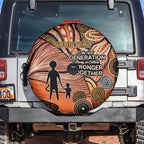 Aboriginal and Torres Strait Islander Children's Day Personalised Spare Tire Cover The Next Generation Strong in Culture