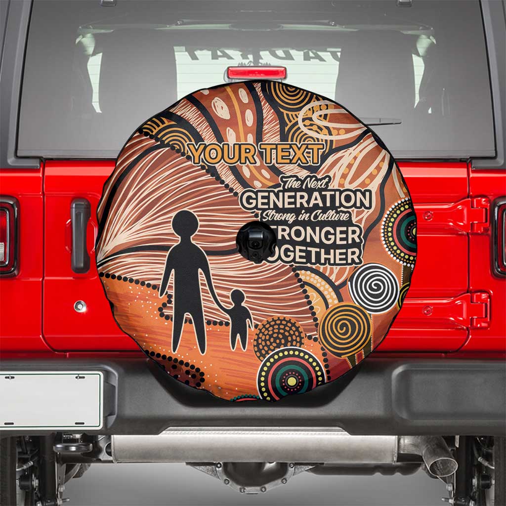 Aboriginal and Torres Strait Islander Children's Day Personalised Spare Tire Cover The Next Generation Strong in Culture