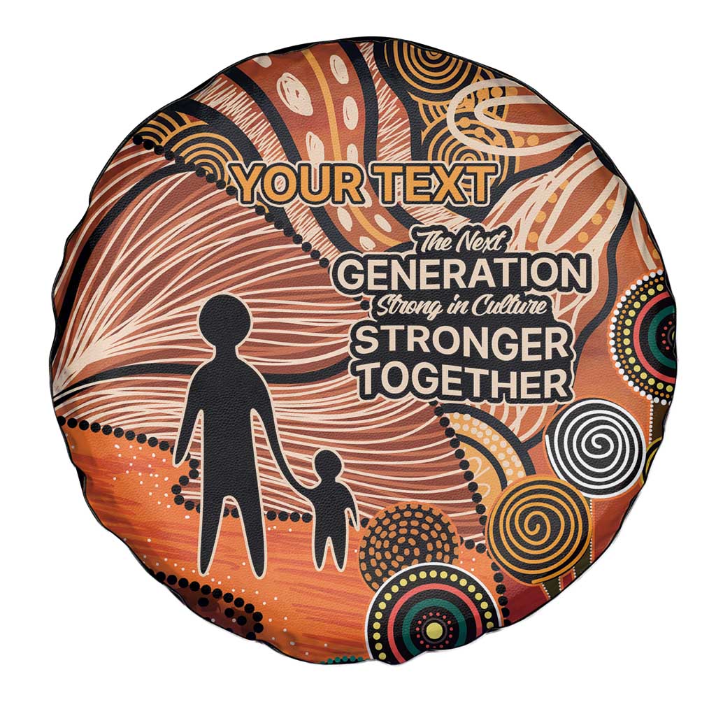 Aboriginal and Torres Strait Islander Children's Day Personalised Spare Tire Cover The Next Generation Strong in Culture