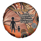 Aboriginal and Torres Strait Islander Children's Day Personalised Spare Tire Cover The Next Generation Strong in Culture