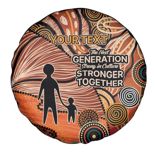 Aboriginal and Torres Strait Islander Children's Day Personalised Spare Tire Cover The Next Generation Strong in Culture