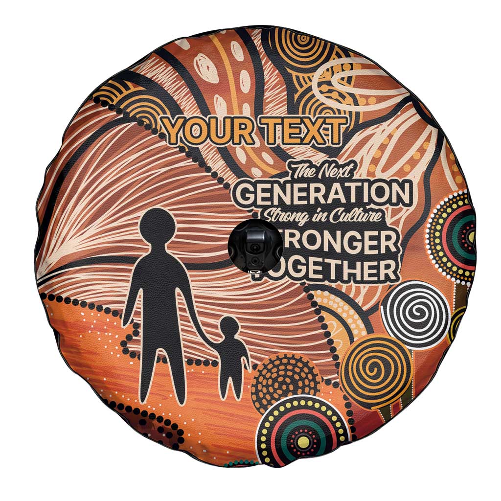 Aboriginal and Torres Strait Islander Children's Day Personalised Spare Tire Cover The Next Generation Strong in Culture