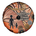 Aboriginal and Torres Strait Islander Children's Day Personalised Spare Tire Cover The Next Generation Strong in Culture