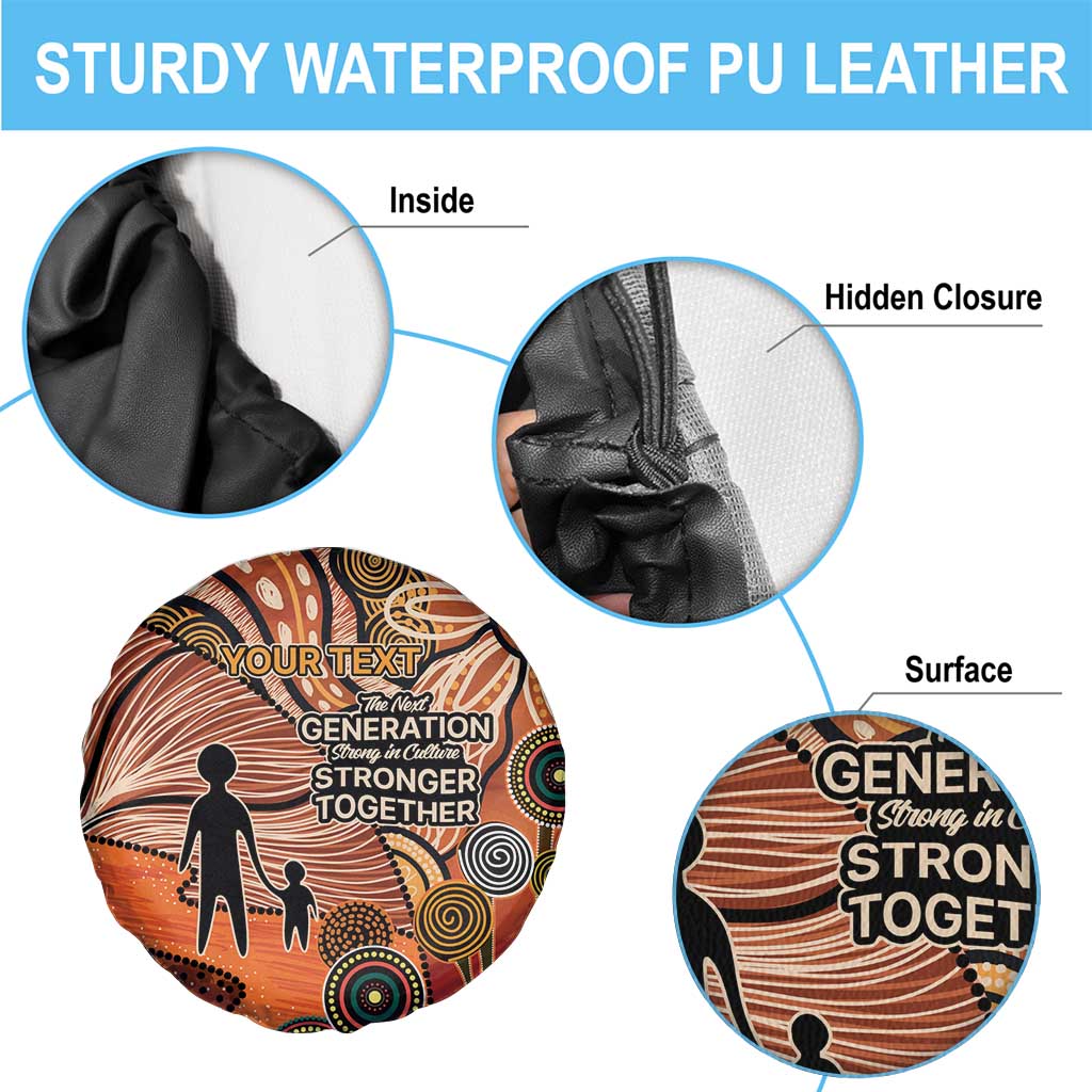 Aboriginal and Torres Strait Islander Children's Day Personalised Spare Tire Cover The Next Generation Strong in Culture