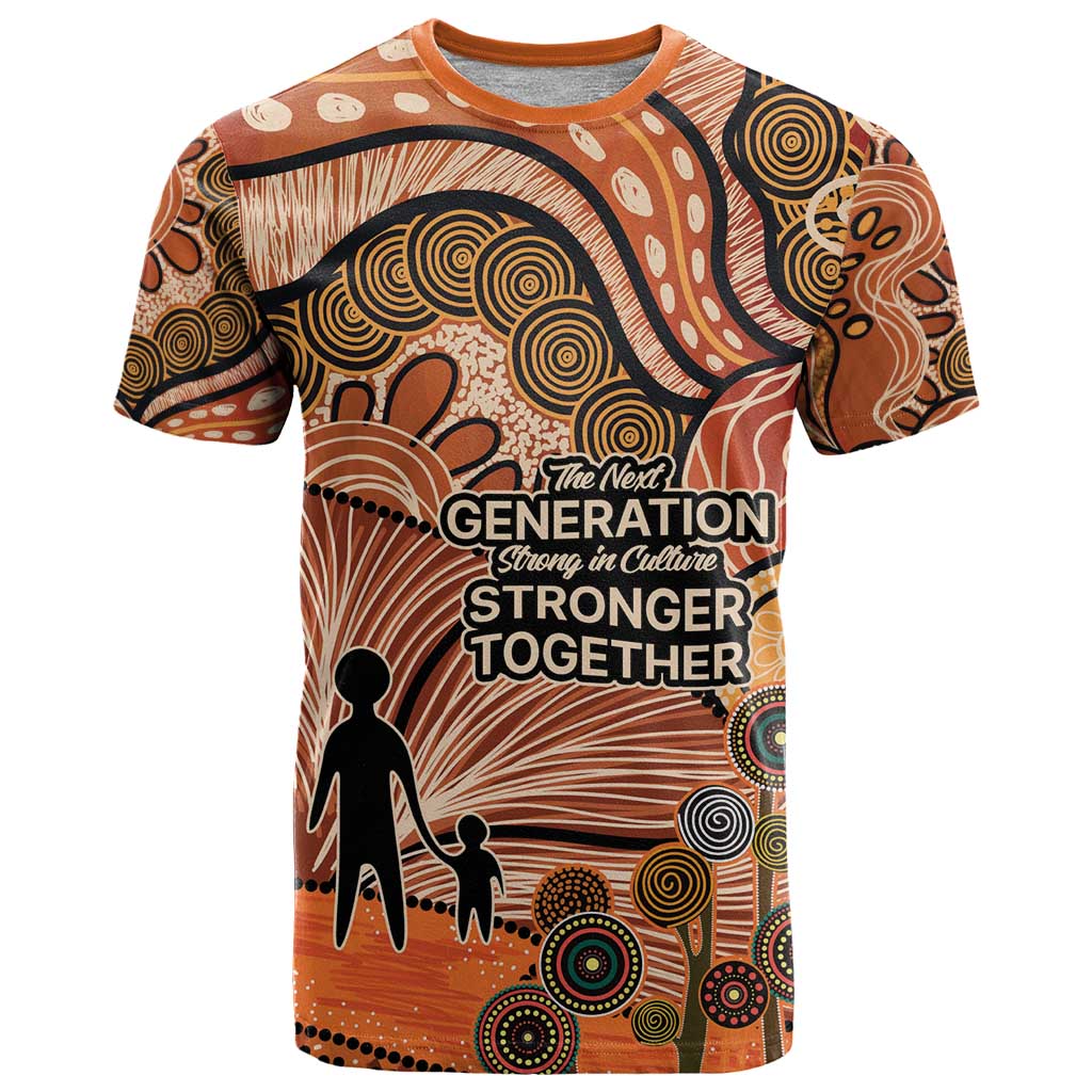 Aboriginal and Torres Strait Islander Children's Day Personalised T Shirt The Next Generation Strong in Culture