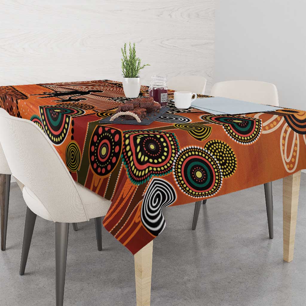 Aboriginal and Torres Strait Islander Children's Day Personalised Tablecloth The Next Generation Strong in Culture