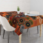 Aboriginal and Torres Strait Islander Children's Day Personalised Tablecloth The Next Generation Strong in Culture