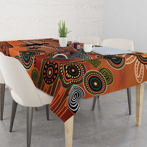 Aboriginal and Torres Strait Islander Children's Day Personalised Tablecloth The Next Generation Strong in Culture