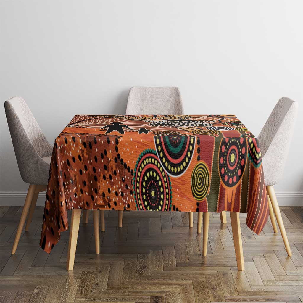 Aboriginal and Torres Strait Islander Children's Day Personalised Tablecloth The Next Generation Strong in Culture