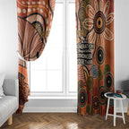 Aboriginal and Torres Strait Islander Children's Day Personalised Window Curtain The Next Generation Strong in Culture