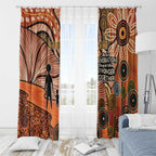 Aboriginal and Torres Strait Islander Children's Day Personalised Window Curtain The Next Generation Strong in Culture