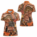 Aboriginal and Torres Strait Islander Children's Day Personalised Women Polo Shirt The Next Generation Strong in Culture