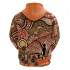 Aboriginal and Torres Strait Islander Children's Day Personalised Zip Hoodie The Next Generation Strong in Culture