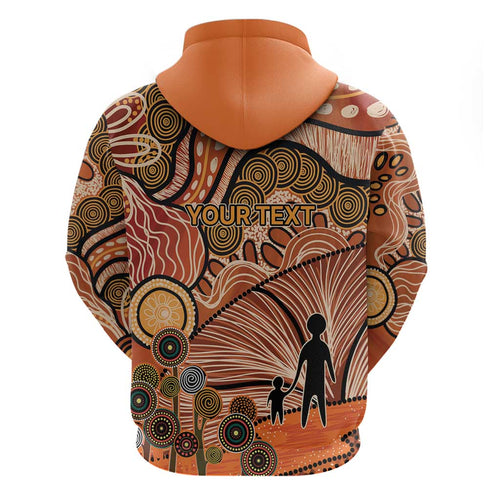 Aboriginal and Torres Strait Islander Children's Day Personalised Zip Hoodie The Next Generation Strong in Culture