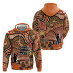 Aboriginal and Torres Strait Islander Children's Day Personalised Zip Hoodie The Next Generation Strong in Culture