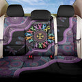 Inspirational Fight Cancers In All Color Personalised Back Car Seat Cover Dragonfly Aboriginal Art