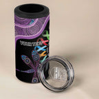 Inspirational Fight Cancers In All Color Personalised 4 in 1 Can Cooler Tumbler Dragonfly Aboriginal Art
