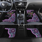 Inspirational Fight Cancers In All Color Personalised Car Mats Dragonfly Aboriginal Art