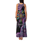 Inspirational Fight Cancers In All Color Personalised Family Matching Tank Maxi Dress and Hawaiian Shirt Dragonfly Aboriginal Art