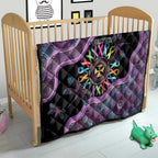 Inspirational Fight Cancers In All Color Personalised Quilt Dragonfly Aboriginal Art