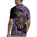 Inspirational Fight Cancers In All Color Personalised Rugby Jersey Dragonfly Aboriginal Art