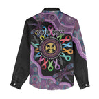 Inspirational Fight Cancers In All Color Personalised Women Casual Shirt Dragonfly Aboriginal Art