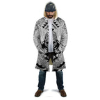 2026 Autumn Rugby Nations New Zealand Custom Cloak White Kowhaiwhai Maori Tribal Taniko Motif
