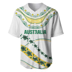 2026 Autumn Rugby Nations Australia Custom Baseball Jersey Indigenous Turtle Aboriginal Dot Art