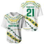 2026 Autumn Rugby Nations Australia Custom Baseball Jersey Indigenous Turtle Aboriginal Dot Art