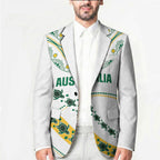 2026 Autumn Rugby Nations Australia Custom Blazer Indigenous Turtle Aboriginal Dot Art