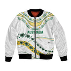 2026 Autumn Rugby Nations Australia Custom Bomber Jacket Indigenous Turtle Aboriginal Dot Art