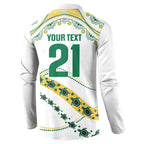2026 Autumn Rugby Nations Australia Custom Button Sweatshirt Indigenous Turtle Aboriginal Dot Art
