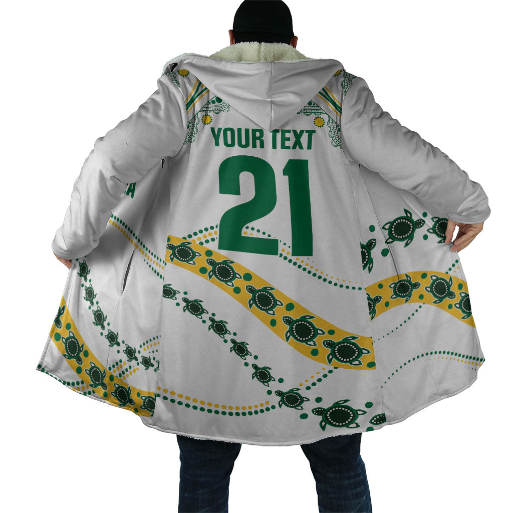 2026 Autumn Rugby Nations Australia Custom Cloak Indigenous Turtle Aboriginal Dot Art