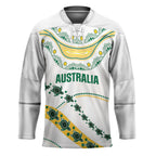 2026 Autumn Rugby Nations Australia Custom Hockey Jersey Indigenous Turtle Aboriginal Dot Art