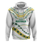 2026 Autumn Rugby Nations Australia Custom Hoodie Indigenous Turtle Aboriginal Dot Art
