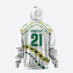 2026 Autumn Rugby Nations Australia Custom Hoodie Indigenous Turtle Aboriginal Dot Art