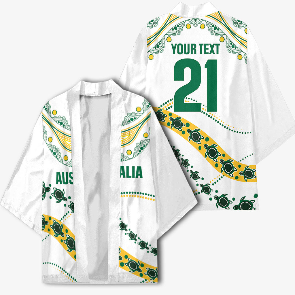 2026 Autumn Rugby Nations Australia Custom Kimono Indigenous Turtle Aboriginal Dot Art