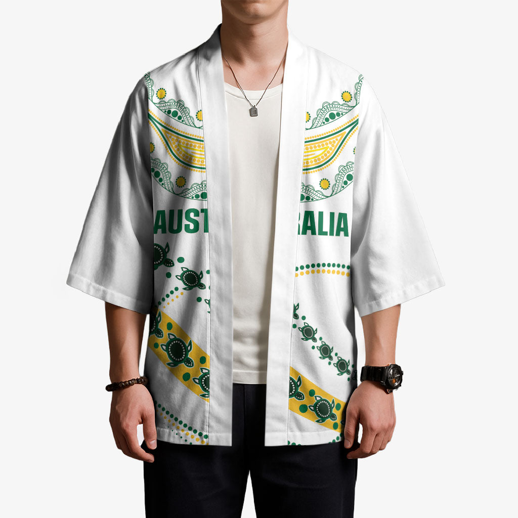 2026 Autumn Rugby Nations Australia Custom Kimono Indigenous Turtle Aboriginal Dot Art