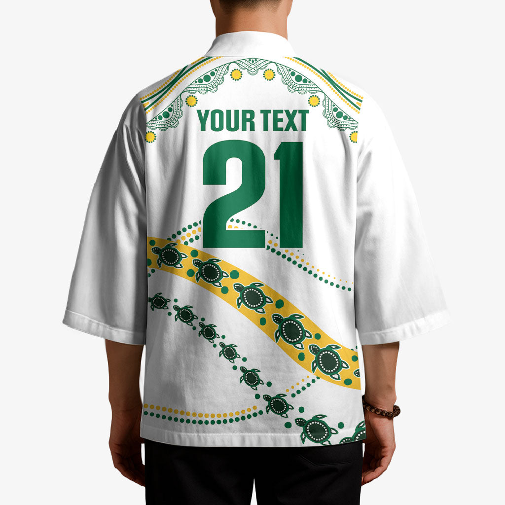 2026 Autumn Rugby Nations Australia Custom Kimono Indigenous Turtle Aboriginal Dot Art
