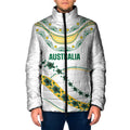 2026 Autumn Rugby Nations Australia Custom Padded Jacket Indigenous Turtle Aboriginal Dot Art