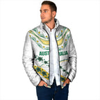 2026 Autumn Rugby Nations Australia Custom Padded Jacket Indigenous Turtle Aboriginal Dot Art