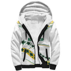 2026 Autumn Rugby Nations Australia Custom Sherpa Hoodie Indigenous Turtle Aboriginal Dot Art